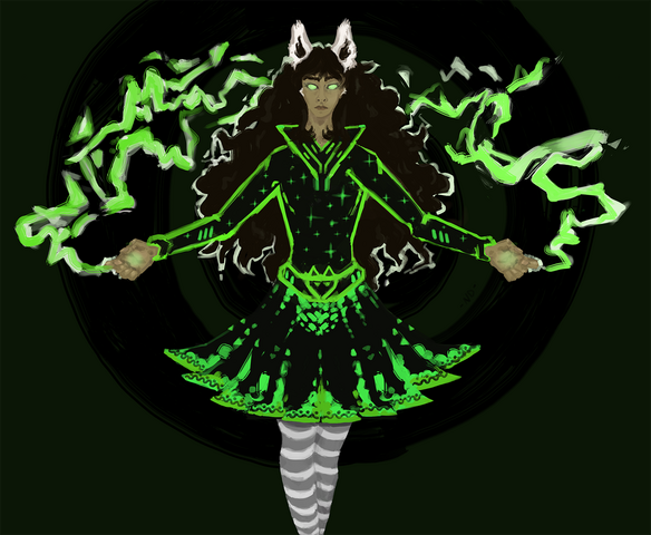 Jade Harley fanart (experimental)